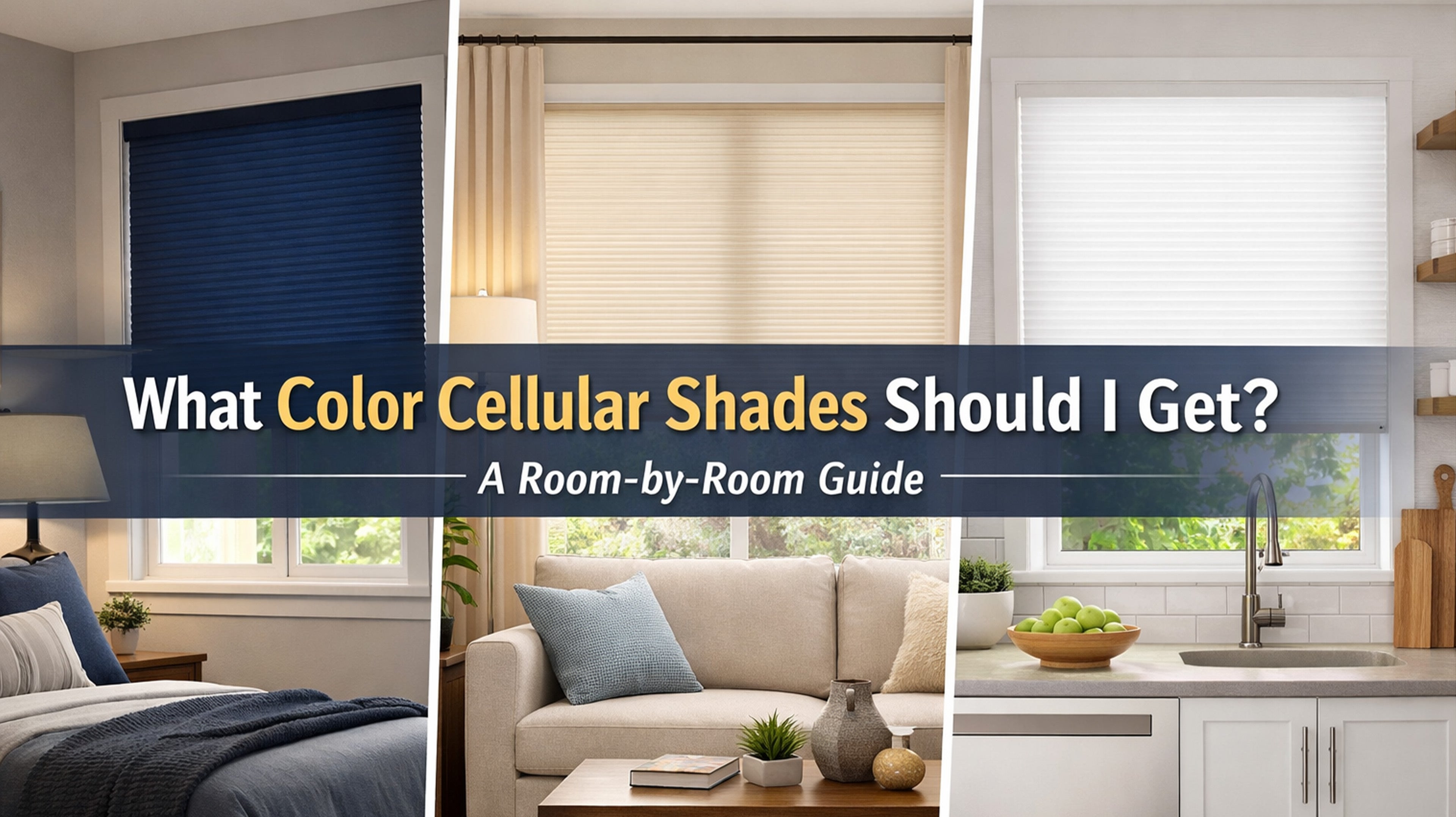 What Color Cellular Shades Should I Get? A Room-by-Room Guide
