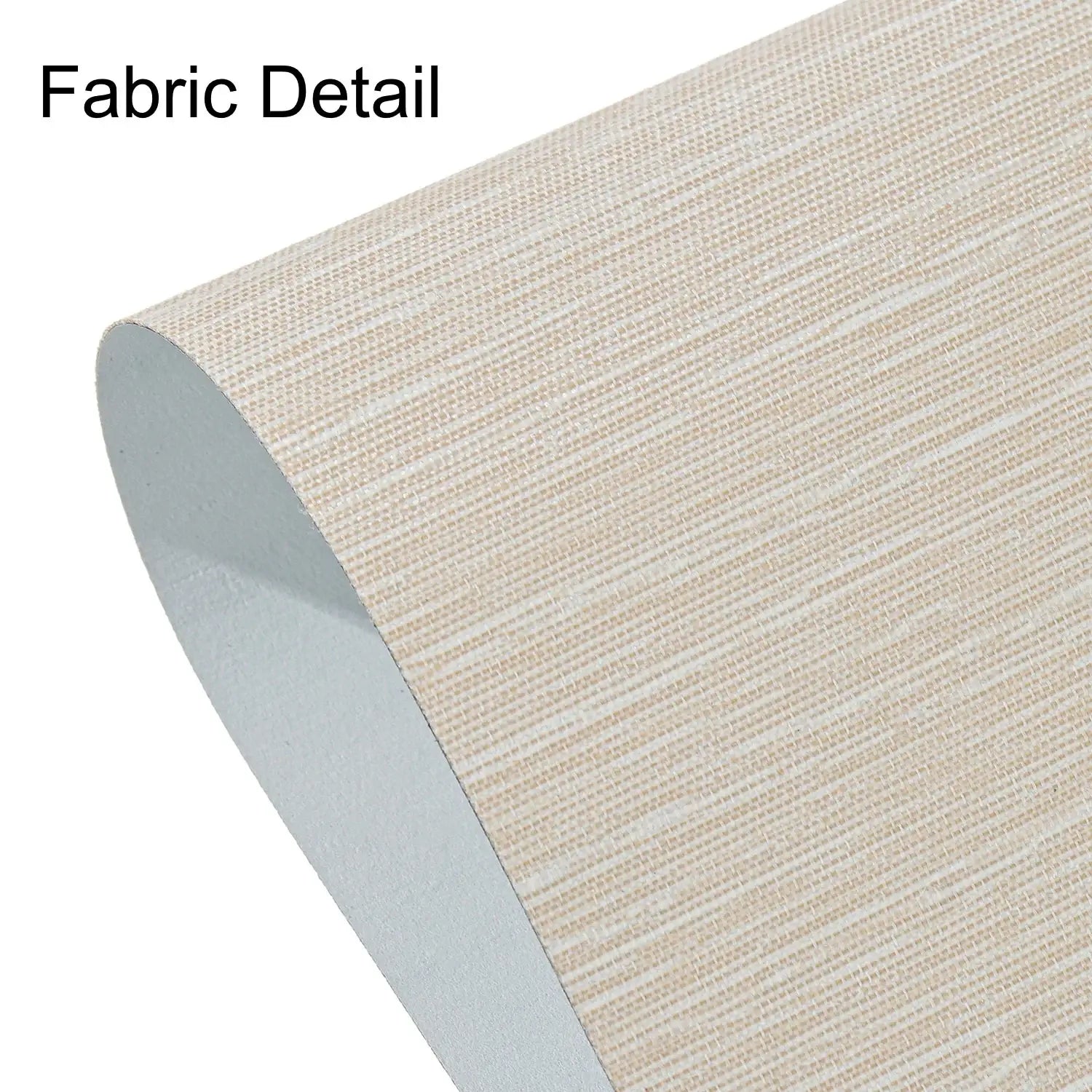 BlindsMagic Smart Motorized Roller Shades 100% Blackout Breeze – Fabric Texture Detail Close-up