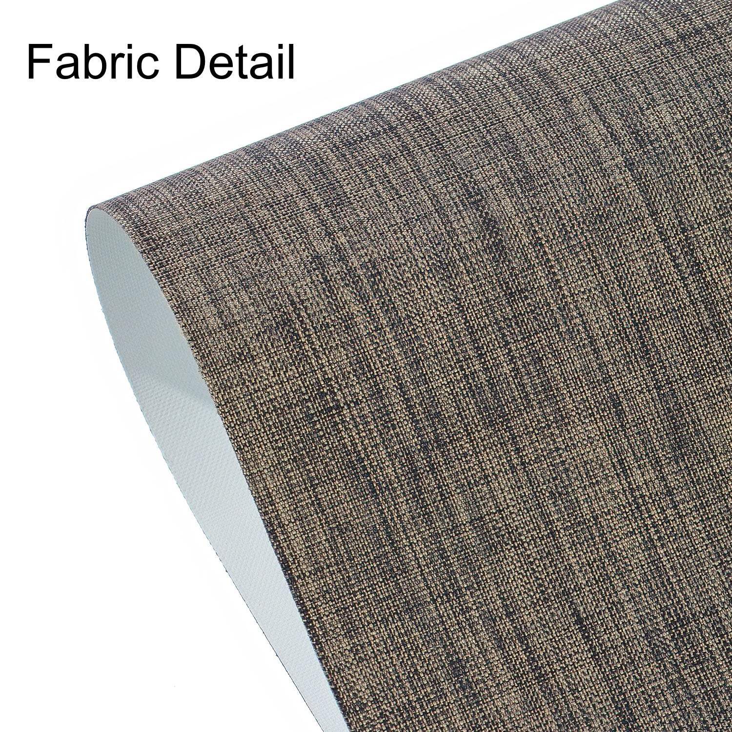 BlindsMagic motorized roller shades 100% blackout Torrance fabric detail close up- Torrance