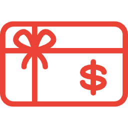 Gift card icon