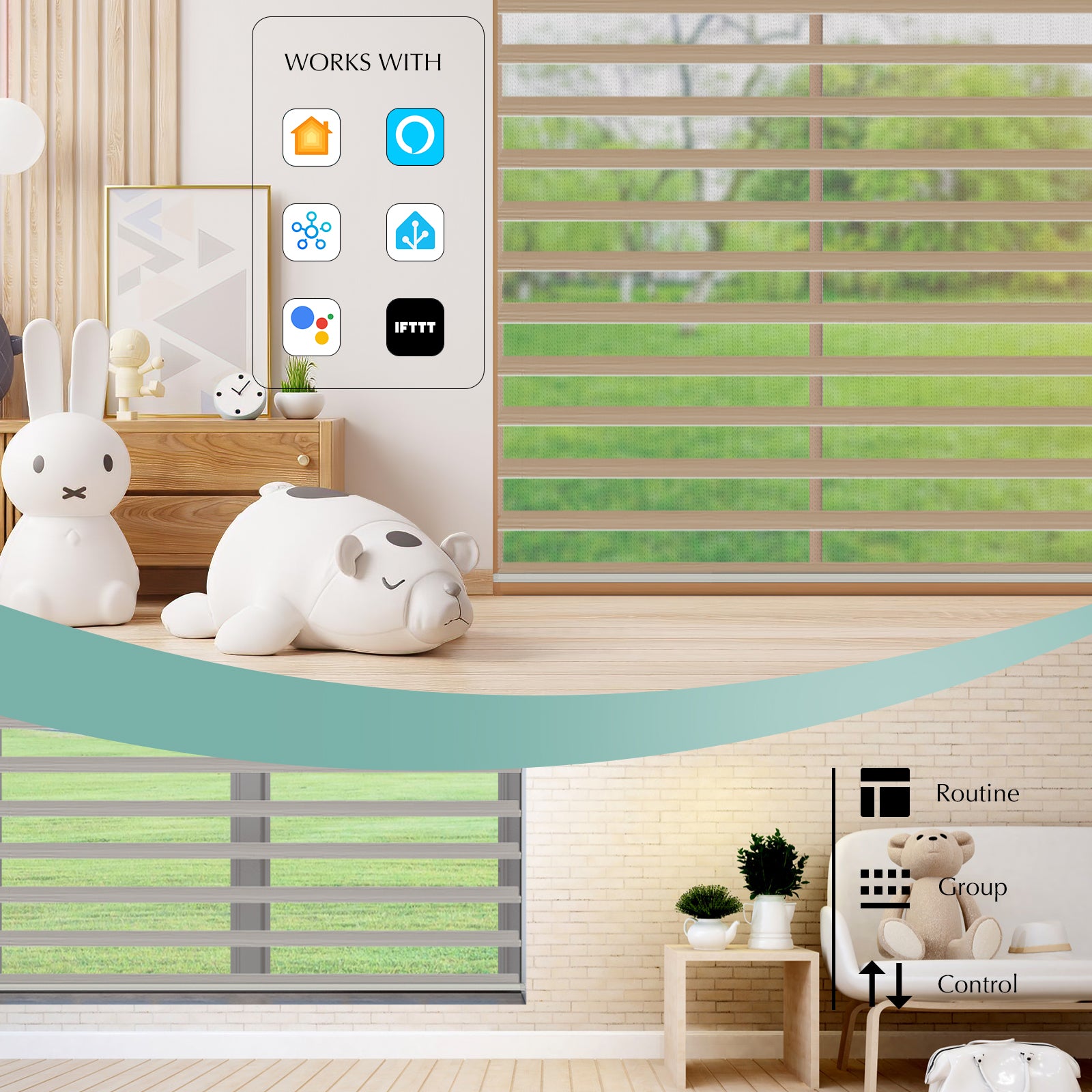 Sheer Shades Smart System Banner