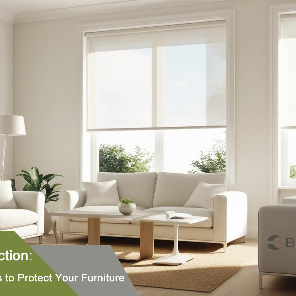 Smart Sun Protection: Using Motorized Blinds to Protect Your Furniture ...