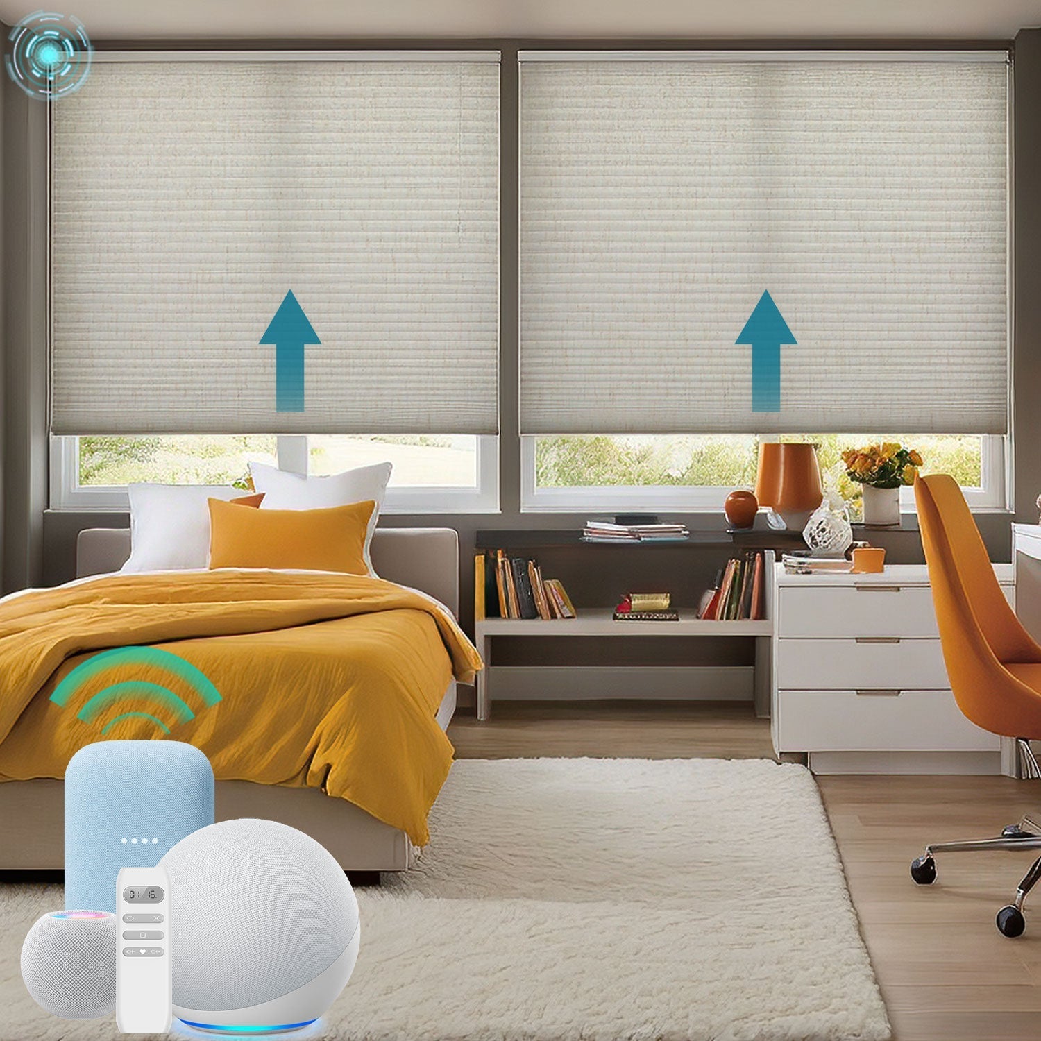 Motorized Shades for Modern Interiors