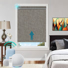 BlindsMagic Smart Motorized Roller Shades 100% Blackout Torrance - BlindsMagic