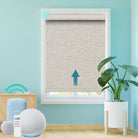 BlindsMagic Smart Motorized Roller Shades 100% Blackout Whimsy - BlindsMagic