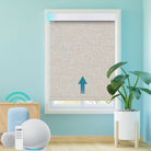 BlindsMagic Smart Motorized Roller Shades 100% Blackout Whimsy - BlindsMagic